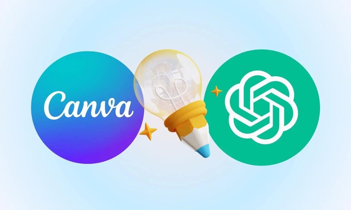 Chat GPT and Canva Logo