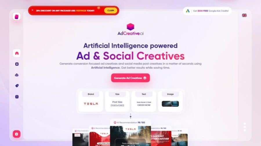 Ad Creative AI Website Thumbnail